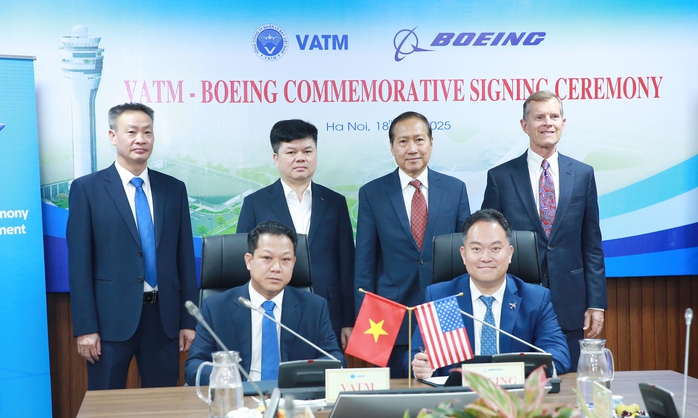 Boeing và Việt Nam hợp tác nghiên cứu nâng cao năng lực quản lý không lưu - Ảnh 1.