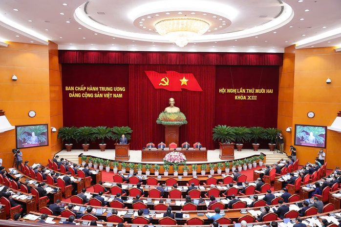Tổng Bí thư Tô Lâm phát biểu khai mạc Hội nghị Trung ương 12- Ảnh 1. Tổng Bí thư Tô Lâm phát biểu khai mạc Hội nghị Trung ương 12- Ảnh 1.