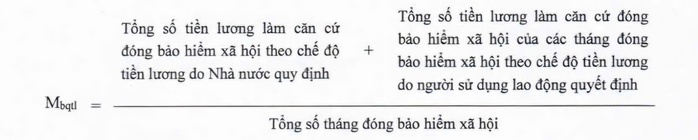 Chi tiết công thức tính bình quân mức lương đóng BHXH để tính lương hưu theo quy định mới - Ảnh 10.