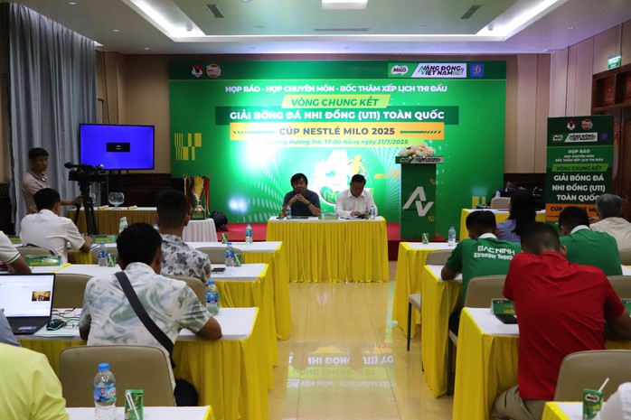 Sự trùng hợp đầy bất ngờ tại giải Bóng đá Nhi đồng toàn quốc - Ảnh 1.