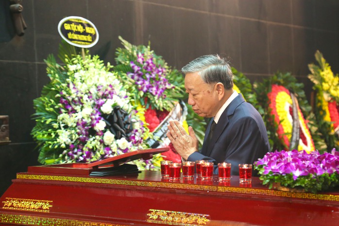 Tổng Bí thư Tô Lâm tiễn biệt Giáo sư Nguyễn Bửu Triều- Ảnh 5.