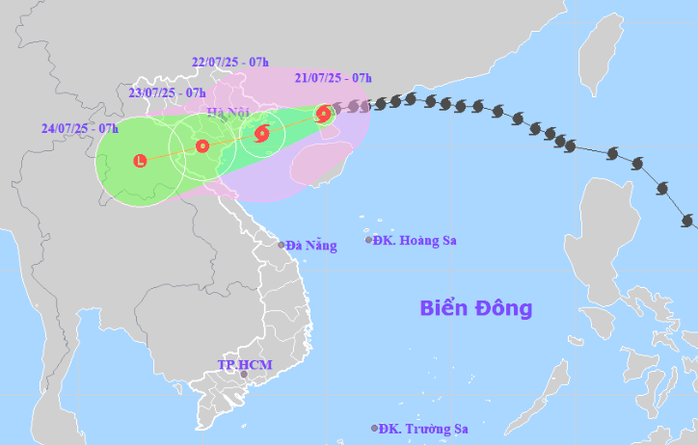 Bão số 3 cách Quảng Ninh – Hải Phòng 200 km, giật cấp 11 - Ảnh 1. Bão số 3 cách Quảng Ninh – Hải Phòng 200 km, giật cấp 11 - Ảnh 1.