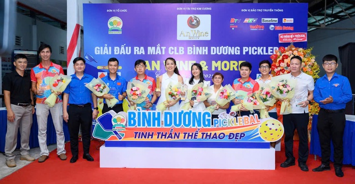 Câu lạc bộ Bình Dương Pickleball ra mắt đầy ấn tượng - Ảnh 1.