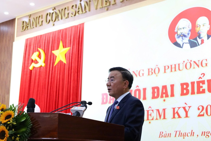 Thường trực Ban Bí thư dự Đại hội phường Bàn Thạch tại TP Đà Nẵng - Ảnh 4. Thường trực Ban Bí thư dự Đại hội phường Bàn Thạch tại TP Đà Nẵng - Ảnh 4.