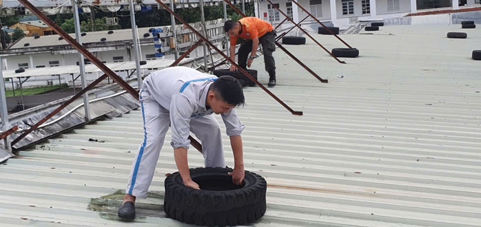 Cận cảnh "chạy bão" tại các sân bay - Ảnh 10.
