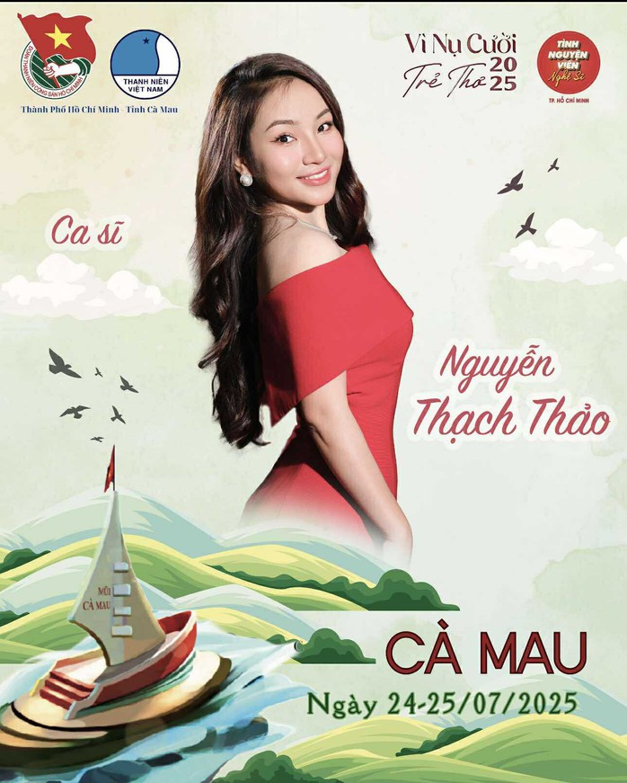 Hơn 50 nghệ sĩ về Cà Mau "Vì nụ cười trẻ thơ 2025" - Ảnh 7.