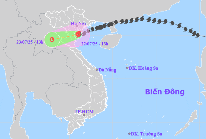 Bão số 3 Wipha giật cấp 10 đang ở đất liền Ninh Bình – Thanh Hóa, gây mưa to đến rất to - Ảnh 1. Bão số 3 Wipha giật cấp 10 đang ở đất liền Ninh Bình – Thanh Hóa, gây mưa to đến rất to - Ảnh 1.
