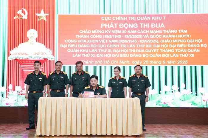 Đảng bộ Cục Chính trị Quân khu 7: Đổi mới, sáng tạo, đoàn kết - Ảnh 2.