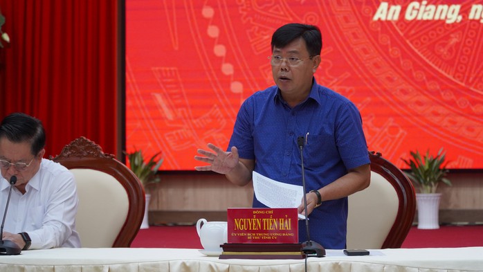 Trưởng Ban Tuyên giáo và Dân vận Trung ương làm việc với Tỉnh ủy An Giang- Ảnh 3. Trưởng Ban Tuyên giáo và Dân vận Trung ương làm việc với Tỉnh ủy An Giang- Ảnh 3.