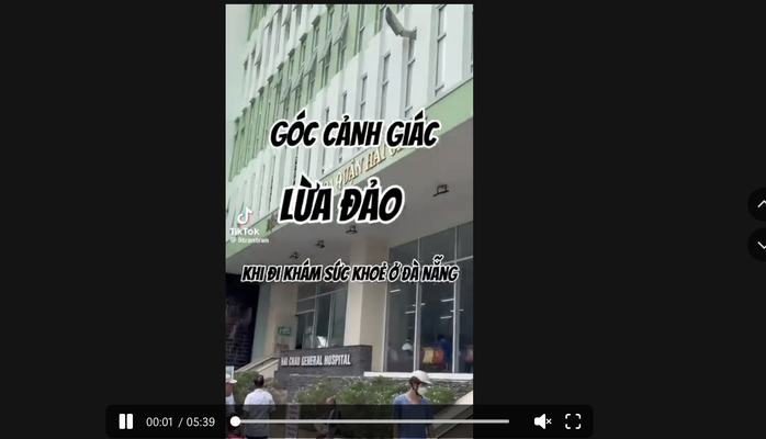 Trung tâm Y tế Hải Châu cảnh báo lừa đảo khám sức khỏe tại tiệm tạp hóa - Ảnh 1. Trung tâm Y tế Hải Châu cảnh báo lừa đảo khám sức khỏe tại tiệm tạp hóa - Ảnh 1.