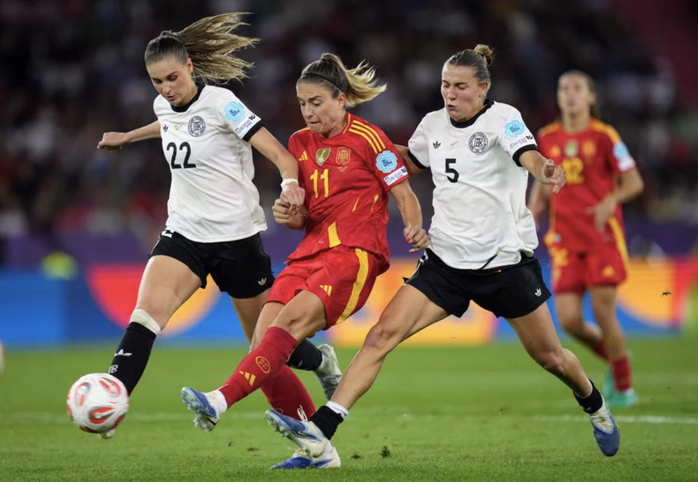 EURO 2025: Tây Ban Nha hạ Đức ở hiệp phụ, lần đầu vào chung kết - Ảnh 2.