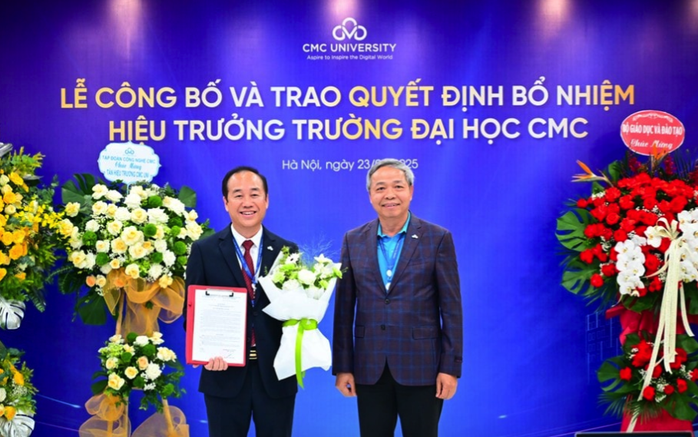 PGS-TS Nguyễn Thanh Tùng làm Hiệu trưởng Trường ĐH CMC- Ảnh 1.