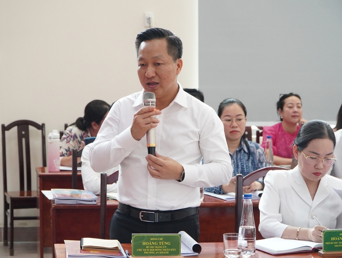 Phường An Khánh đề xuất chống ngập cho các đường 12, Quốc Hương, Nguyễn Văn Hưởng- Ảnh 3.