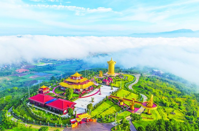 Samten Hills Dalat - Miền Trở Về - Điểm đến Văn Hóa Tâm Linh nổi tiếng thế giới- Ảnh 1.