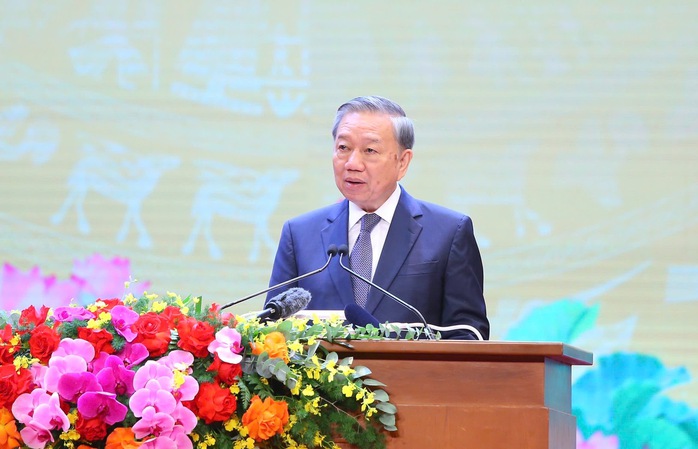 Tổng Bí thư Tô Lâm: Tăng ngân sách, đa dạng nguồn lực xã hội để chăm lo cho người có công- Ảnh 1.