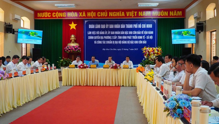 Chủ tịch UBND TP HCM Nguyễn Văn Được: Xây dựng Côn Đảo "xanh - bản sắc - đáng sống"- Ảnh 1.