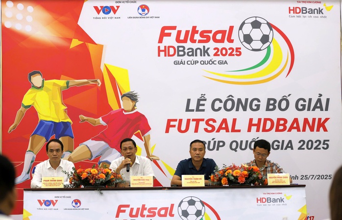 Giải futsal Cup Quốc gia 2025 với nhiều điểm nhấn mới- Ảnh 1.