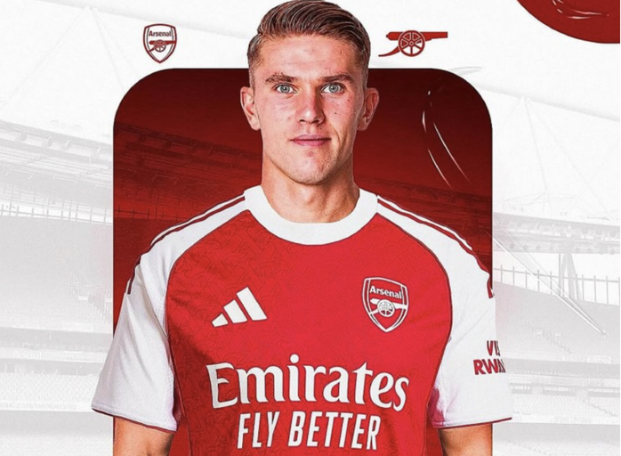 "Sát thủ" Viktor Gyökeres chính thức gia nhập Arsenal- Ảnh 2.