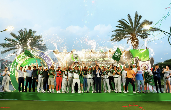 Giải Vô địch Các CLB golf tranh Cúp Tân Sơn Nhất 2025: CLB Golf Quảng Ngãi đăng quang- Ảnh 1.