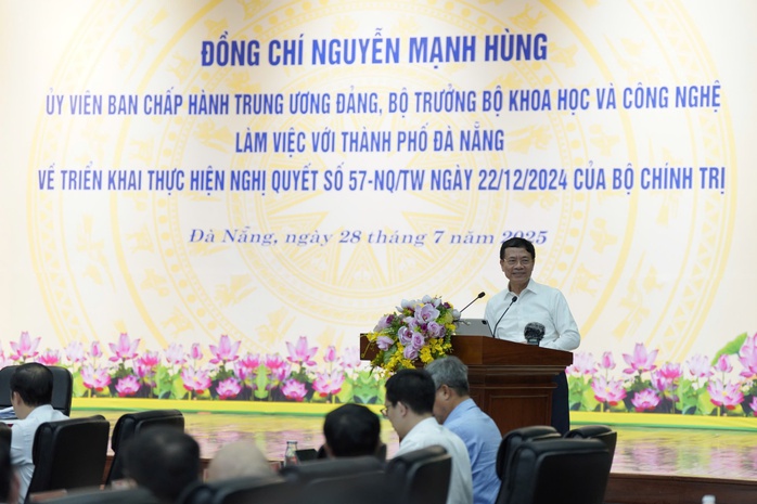 Bộ trưởng Nguyễn Mạnh Hùng đồng hành cùng Đà Nẵng trong đổi mới sáng tạo - Ảnh 1.