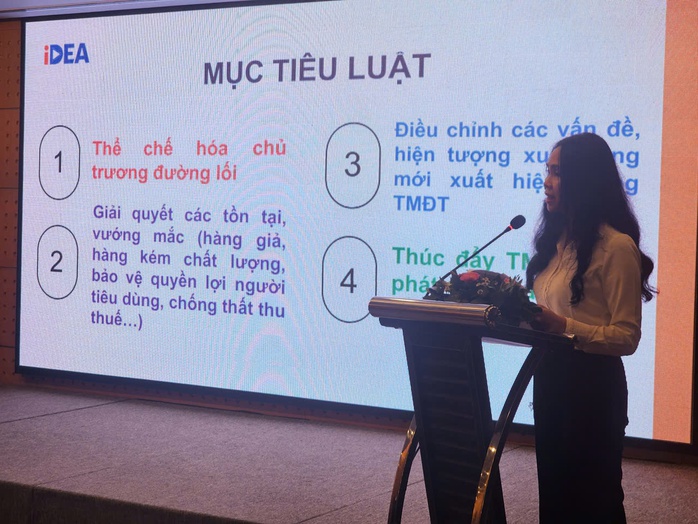 Quy định mới về livestream bán hàng thúc đẩy thương mại điện tử bền vững - Ảnh 1.