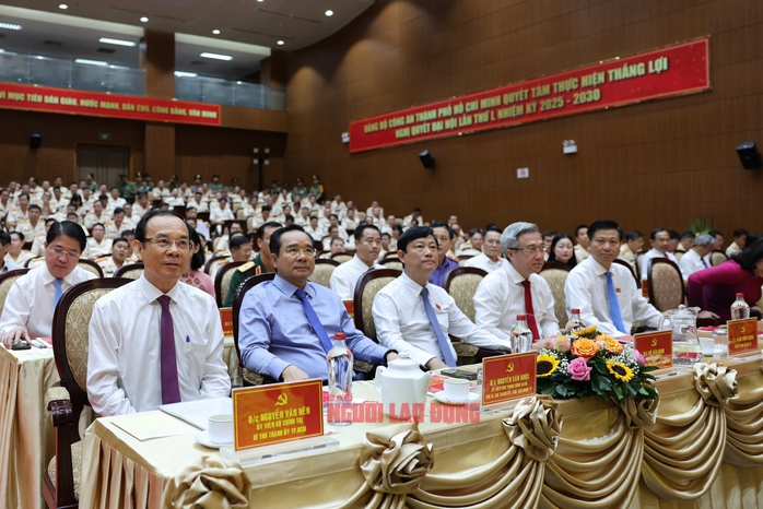 Đảng bộ Công an TP HCM tổ chức thành công Đại hội đại biểu lần thứ I nhiệm kỳ 2025 - 2030 - Ảnh 2.