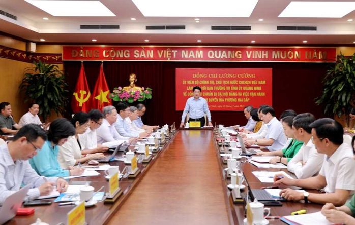 Chủ tịch nước: Quảng Ninh cần kịp thời tháo gỡ khó khăn, vướng mắc khi vận hành bộ máy mới- Ảnh 1. Chủ tịch nước: Quảng Ninh cần kịp thời tháo gỡ khó khăn, vướng mắc khi vận hành bộ máy mới- Ảnh 1.
