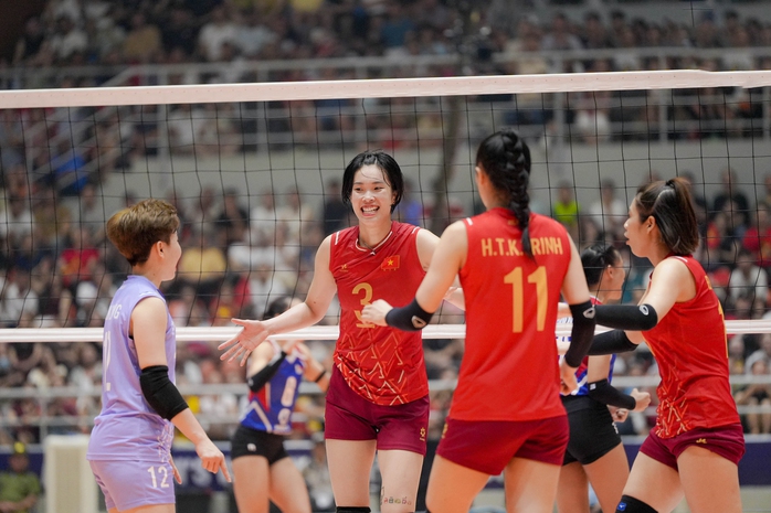 Bóng chuyền nữ Việt sẵn sàng cho SEA V.League- Ảnh 1. Bóng chuyền nữ Việt sẵn sàng cho SEA V.League- Ảnh 1.