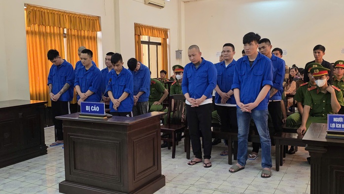 Ngày trả giá của 14 đối tượng nổ súng ở An Giang với án phạt 92 năm tù - Ảnh 1.