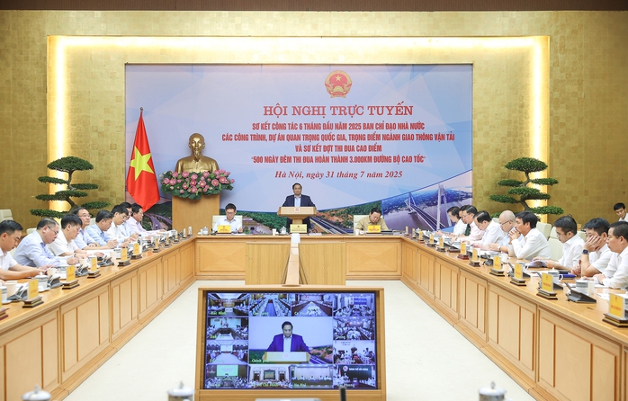 Thủ tướng Chính phủ: Hoàn thành xây dựng 3.000 km đường bộ cao tốc trong năm 2025- Ảnh 1. Thủ tướng Chính phủ: Hoàn thành xây dựng 3.000 km đường bộ cao tốc trong năm 2025- Ảnh 1.