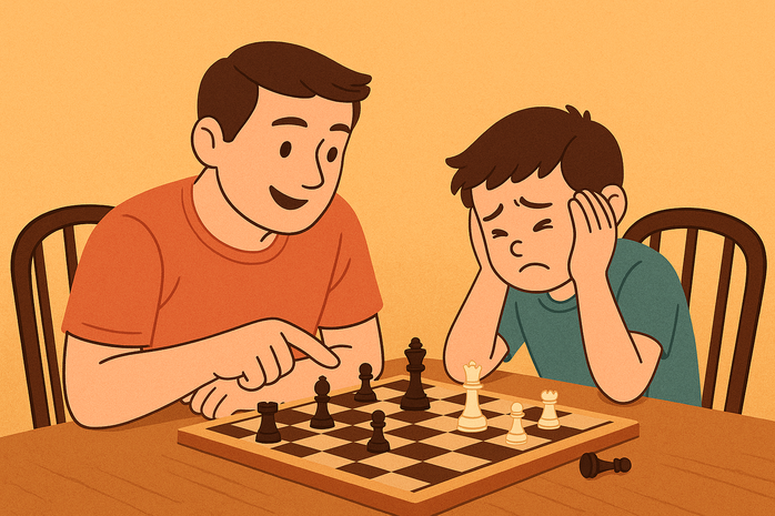 Dạy con cách chấp nhận thua - Ảnh 1.