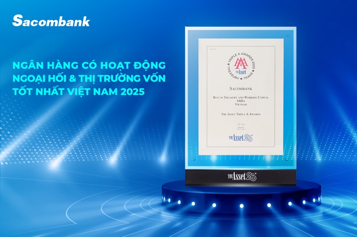 Sacombank 4 năm liền dẫn đầu lĩnh vực ngoại hối và thị trường vốn- Ảnh 1. Sacombank 4 năm liền dẫn đầu lĩnh vực ngoại hối và thị trường vốn- Ảnh 1.