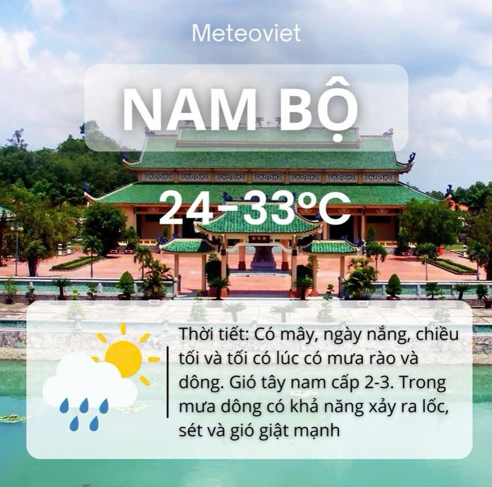 Thời tiết TP HCM hôm nay 5-7: Dễ chịu; Áp thấp nhiệt đới đã mạnh lên thành bão - Ảnh 3. Thời tiết TP HCM hôm nay 5-7: Dễ chịu; Áp thấp nhiệt đới đã mạnh lên thành bão - Ảnh 3.