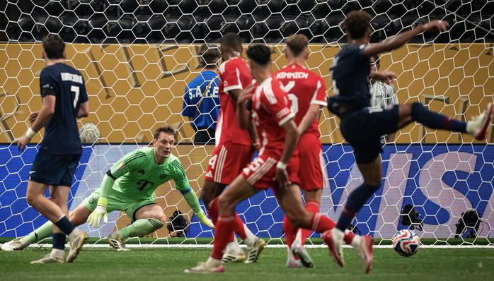 Chơi 9 người, "vua châu Âu" PSG thắng đẹp Bayern Munich tại FIFA Club World Cup - Ảnh 3.