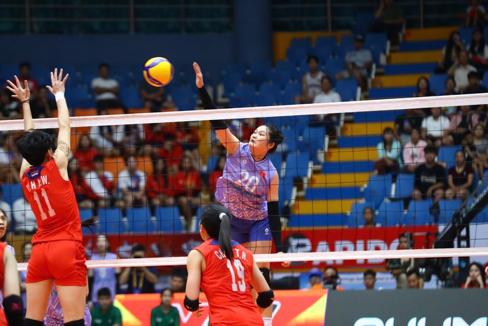 Bóng chuyền nữ quyết tâm phá "dớp" HCV SEA Games - Ảnh 1.