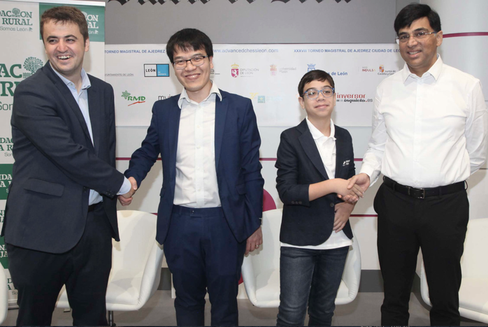Hạ danh kỳ Anand Viswanathan, Lê Quang Liêm vô địch Leon Masters- Ảnh 1. Hạ danh kỳ Anand Viswanathan, Lê Quang Liêm vô địch Leon Masters- Ảnh 1.