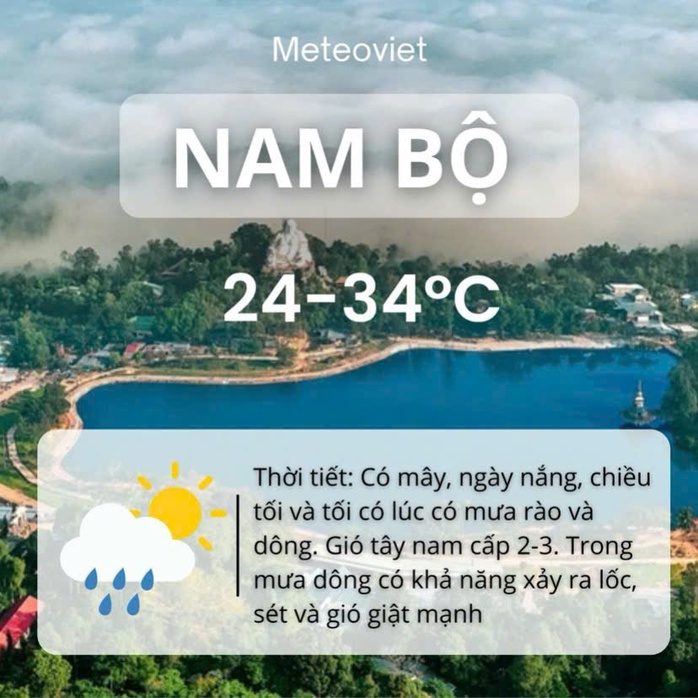 Thời tiết TP HCM hôm nay, - Ảnh 2.