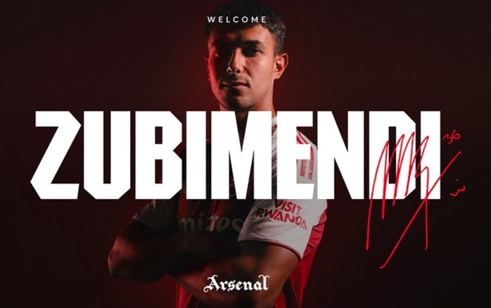 Tân binh Martin Zubimendi tiết lộ lý do chọn Arsenal, quay lưng với Liverpool- Ảnh 2. Tân binh Martin Zubimendi tiết lộ lý do chọn Arsenal, quay lưng với Liverpool- Ảnh 2.
