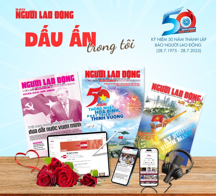 Mời bạn đọc trải lòng "Dấu ấn Báo Người Lao Động trong tôi" - Ảnh 1. Mời bạn đọc trải lòng "Dấu ấn Báo Người Lao Động trong tôi" - Ảnh 2.