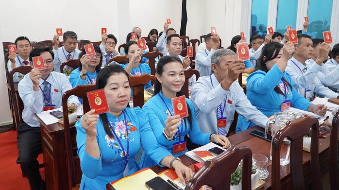 Phường đầu tiên của TP HCM tổ chức Đại hội Đảng bộ- Ảnh 7. Phường đầu tiên của TP HCM tổ chức Đại hội Đảng bộ- Ảnh 7.