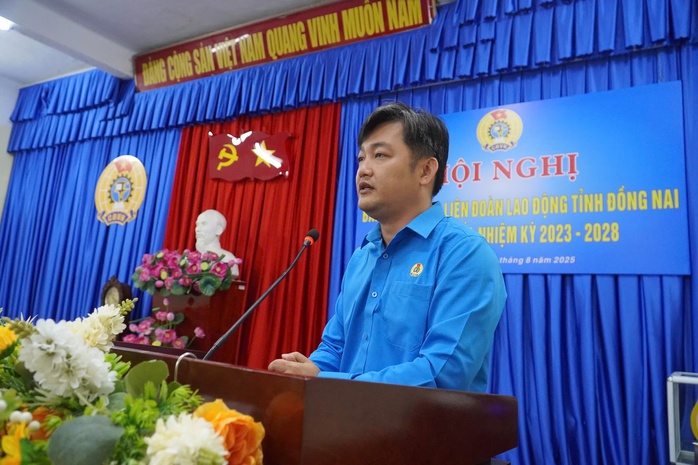 Ông Nguyễn Quốc Dũng làm Chủ tịch Liên đoàn Lao động tỉnh Đồng Nai - Ảnh 2.