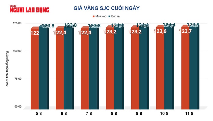 Giá vàng hôm nay 12-8: Đảo chiều giảm mạnh sau tuyên bố miễn thuế của Tổng thống Donald Trump - Ảnh 2.