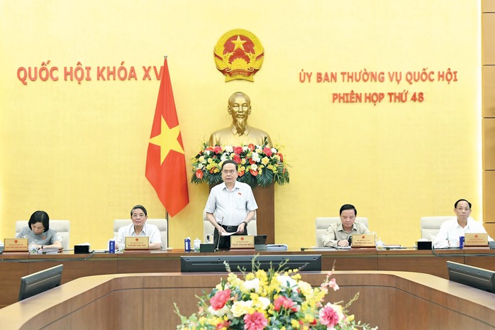 Phiên họp thứ 48 của Ủy ban Thường vụ Quốc hội thảo luận, xem xét nhiều nội dung quan trọng- Ảnh 1. Phiên họp thứ 48 của Ủy ban Thường vụ Quốc hội thảo luận, xem xét nhiều nội dung quan trọng- Ảnh 1.