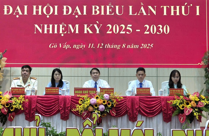 Đảng bộ phường Gò Vấp nhiệm kỳ 2025-2030: Sứ mệnh nặng nề nhưng vinh quang - Ảnh 1. Đảng bộ phường Gò Vấp nhiệm kỳ 2025-2030: Sứ mệnh nặng nề nhưng vinh quang - Ảnh 1.