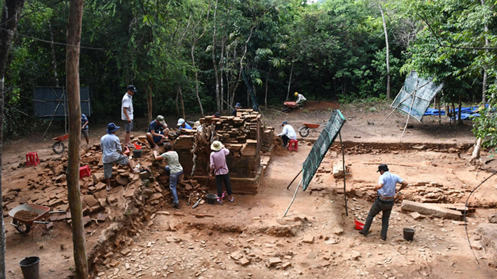 Rõ thêm nhiều giá trị nhóm tháp L ở Mỹ Sơn- Ảnh 1.
