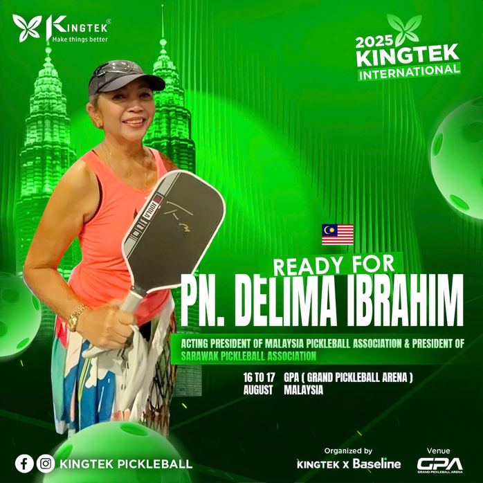 Doanh nhân Madam Truyền cùng dàn sao dự giải pickleball quốc tế Kingtek 2025 - Ảnh 3.