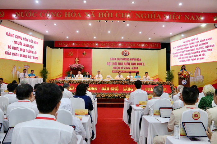 Nguyên Thủ tướng Nguyễn Tấn Dũng dự đại hội phường Xuân Hòa - Ảnh 6.