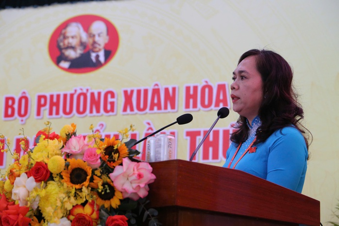 Nguyên Thủ tướng Nguyễn Tấn Dũng dự đại hội phường Xuân Hòa - Ảnh 4.