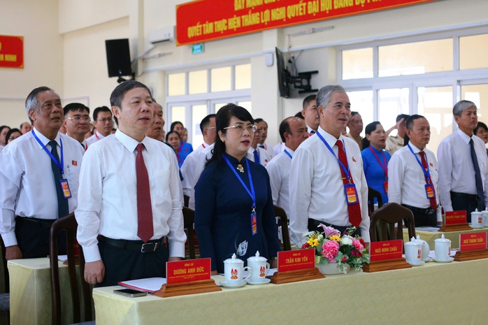 Đại hội Đảng bộ phường Bình Đông: "Đoàn kết - Dân chủ - Kỷ cương - Đổi mới" - Ảnh 2.