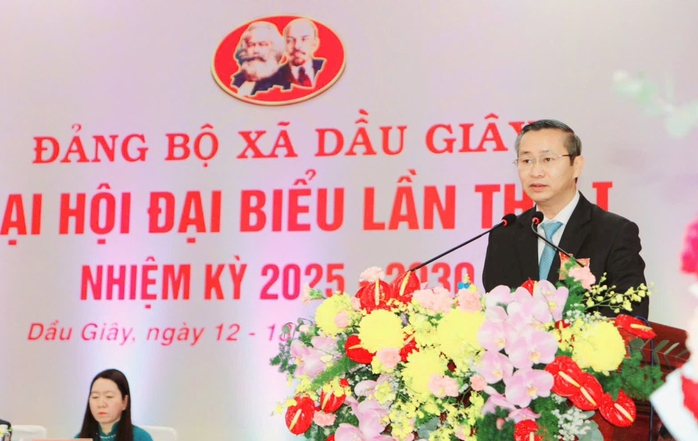 Đảng bộ xã Dầu Giây xác định nhiệm vụ phát triển xã văn minh , hiện đại - Ảnh 2.